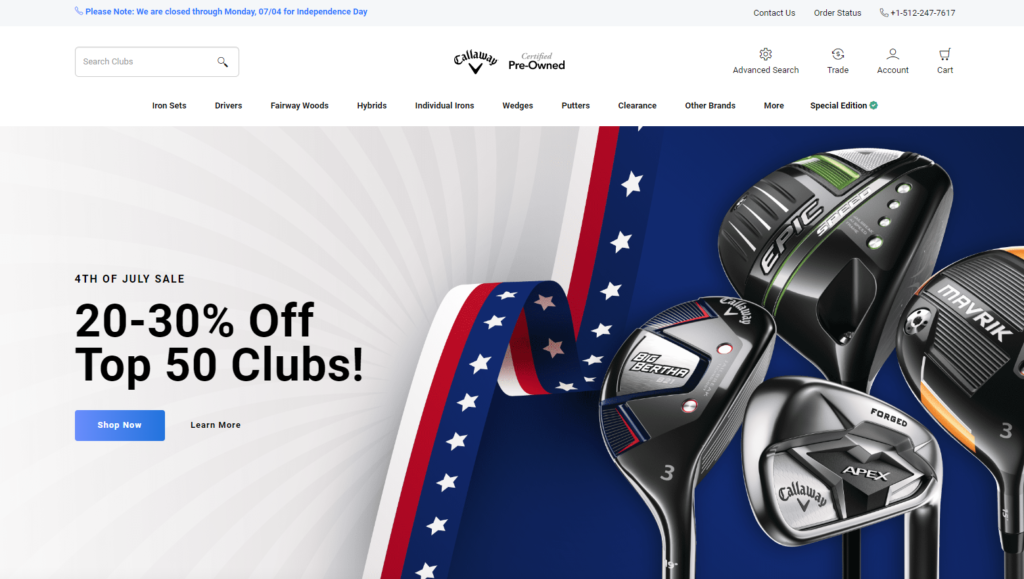 callawaygolfpreowned.com