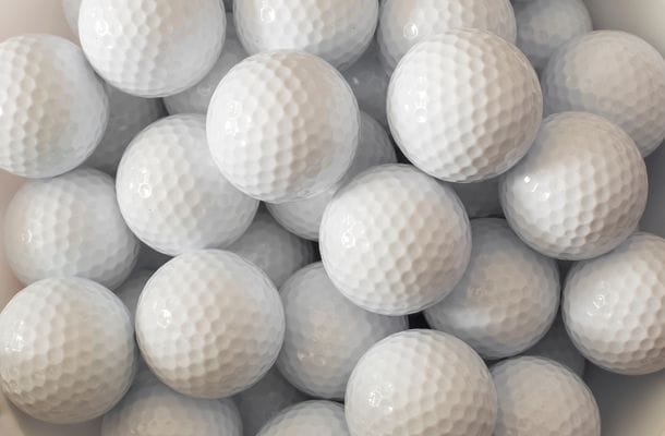Callway Golf Ball Pieces