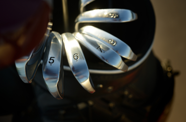 Different types of golf clubs