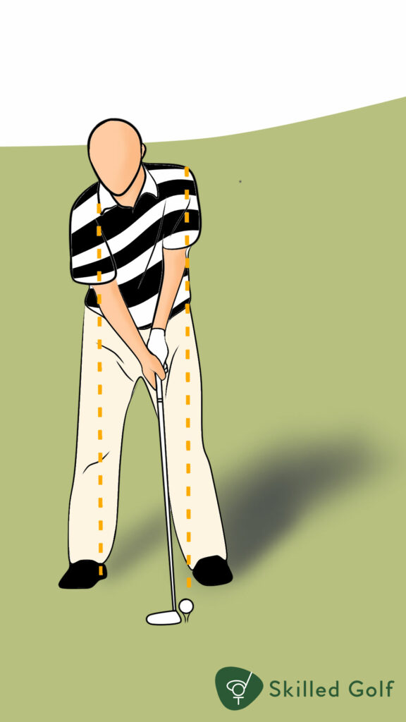 proper golf stance